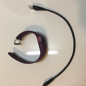 Used purple Fitbit Charge HR